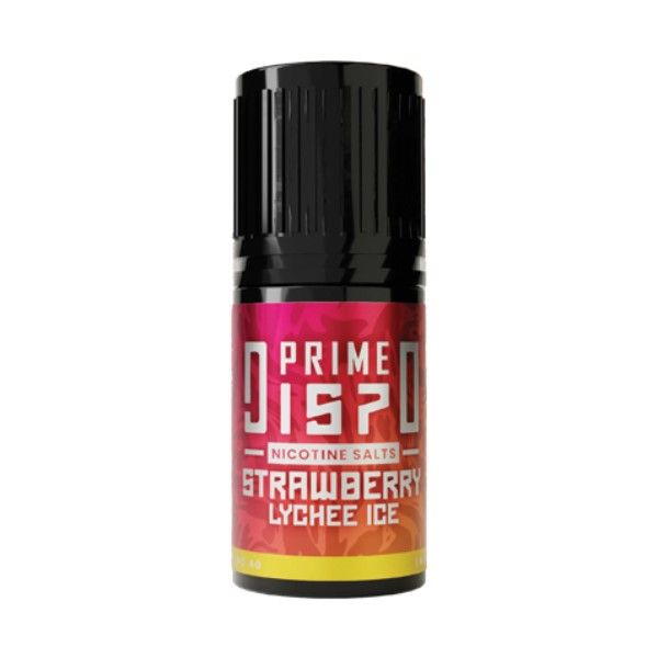 30ml Dispo Prime Salts Vape Juice - Strawberry Lychee Ice - 50mg