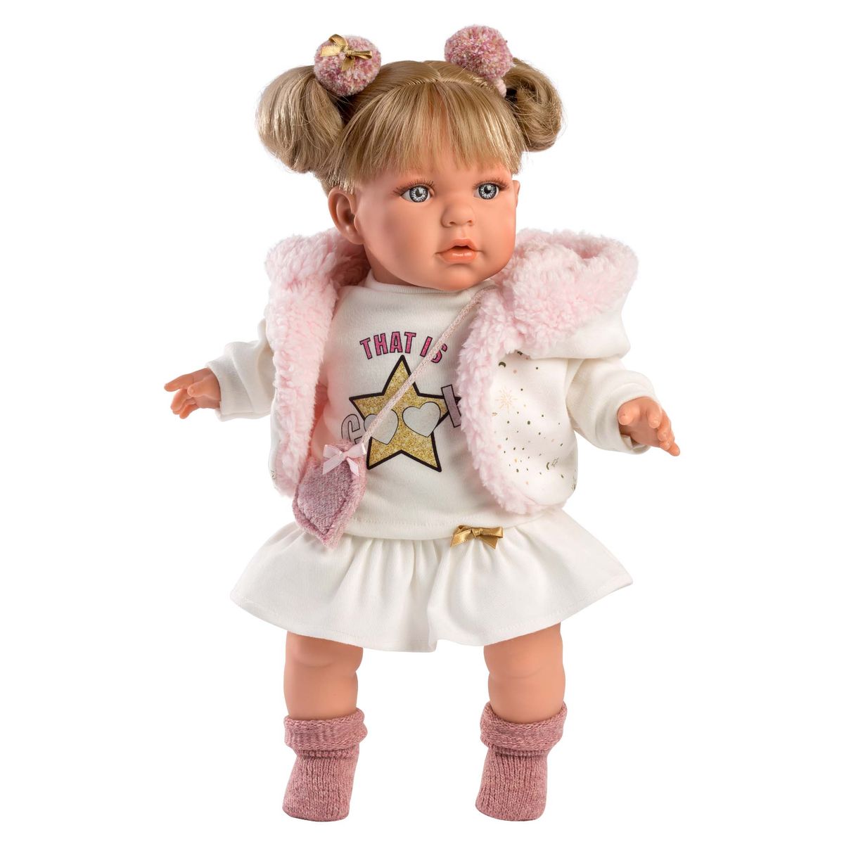 Llorens Baby Girl Doll Julia, Clothing & Accessories 42cm Shop Today