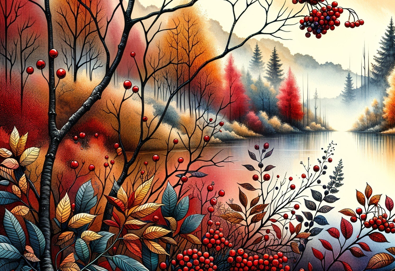 Canvas Home Decor Wall Art - Colourful Autumn II