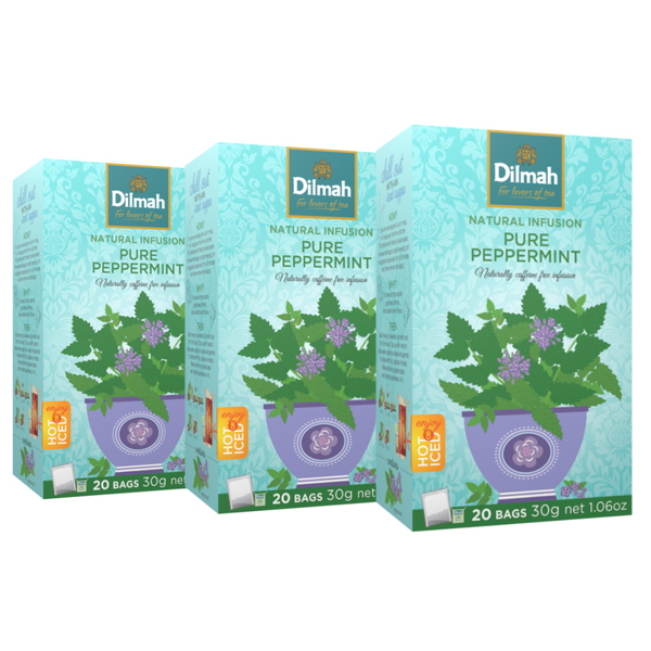 Dilmah - Pure Peppermint Tea - 60 Tagged Tea Bags