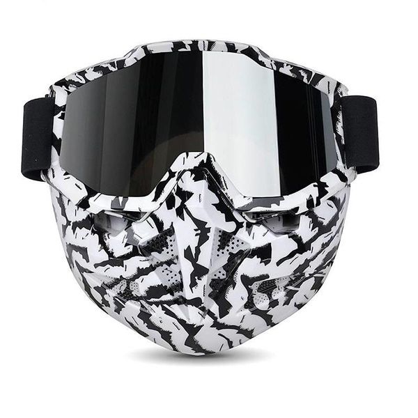 Full Face Motorcycle GelSoft Paintball Airsoft Mask Game MAS211 WireMash