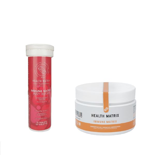 Health Matrix - Immune Matrix - 60 Capsules &amp; 10 Fizzy Boost Tablets Pack