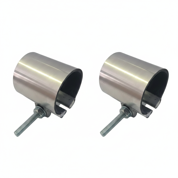 Klinger Half Clamp 25mm to 75mm Adjustable Support - 2 Pack