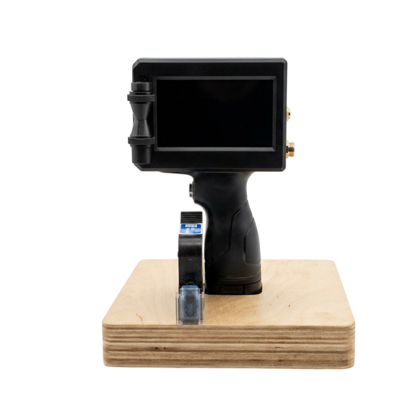 Handheld Portable Inkjet Printer with Black Cartridge &amp; Stand