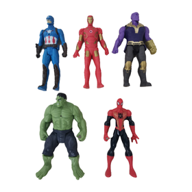 Avengers Endgame 5 Piece Action Figure Set With Weapons Multiple Play ...