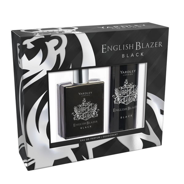 Yardley English Blazer Black Eau De Parfum 100ML &amp; Deodorant Spray 125ML