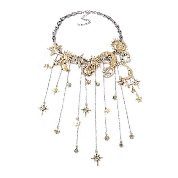 Tassel necklace, light luxury, high-end sense