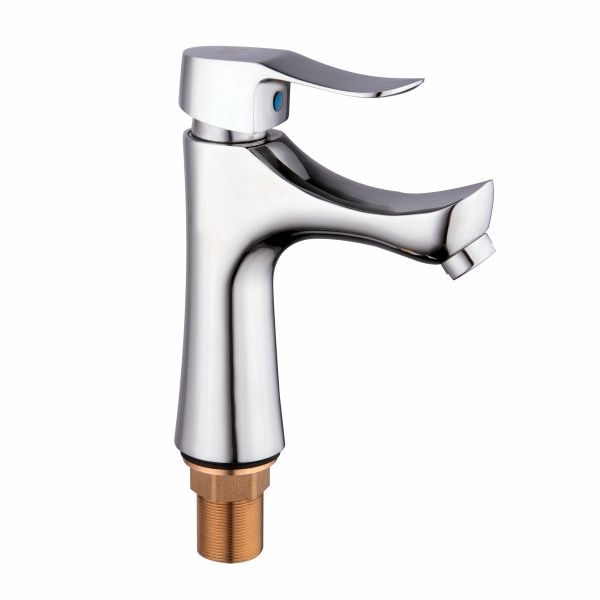 Single Handle Chrome Bathroom Mixer Faucet Tap