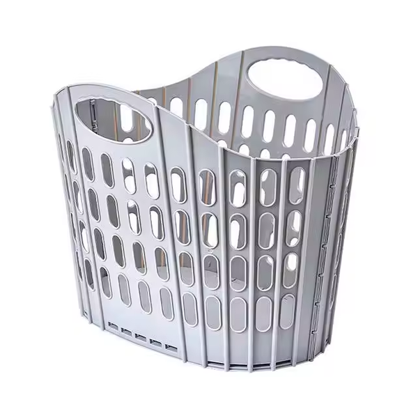 Collapsible Plastic Large Capacity Laundry Basket MLx1