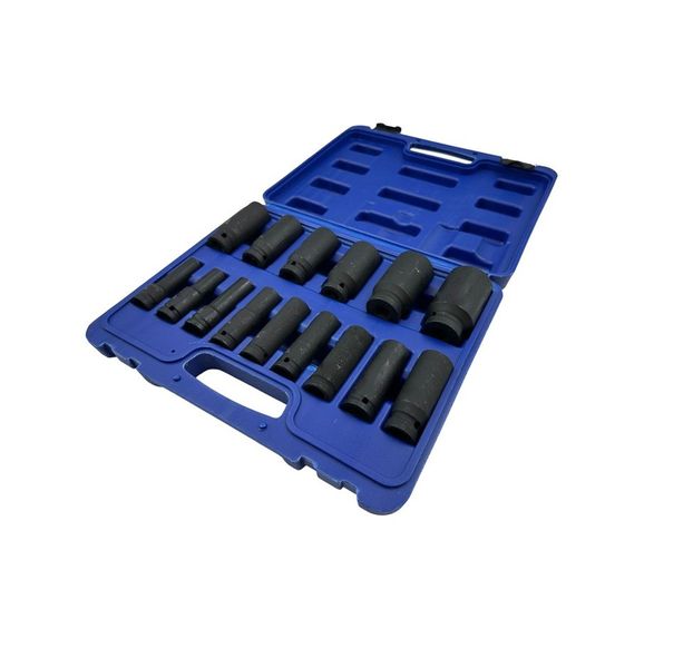 OMS 1/2 Inch Deep Impact Socket Set - 15 - Piece