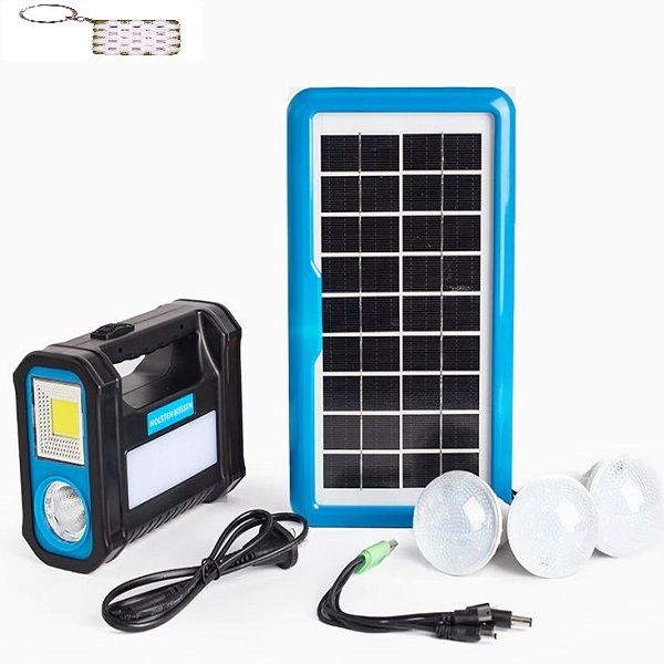 Solar Powered Emergency Lighting Kit System+Key Holder