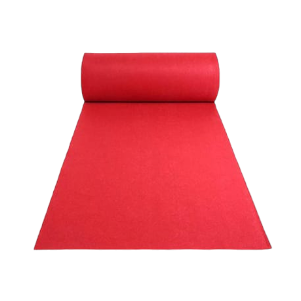 Smte- Red- Thick Event Carpet- Runner-1m x 30m