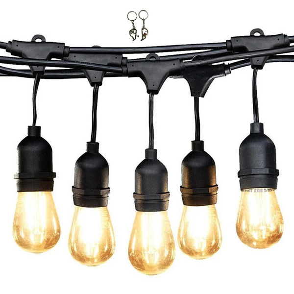 30 LED Festoon Vintage Bulb 15M String Lights