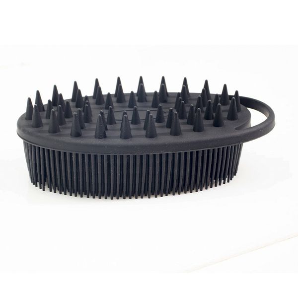 Double-Sided Silicone Body Scrubber Bath Brush