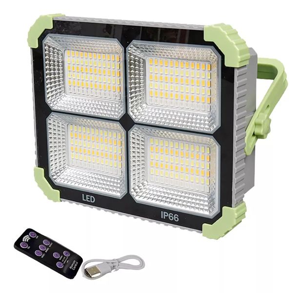 Solar Charging Camping Light Portable Floodlight LED Emergency Light