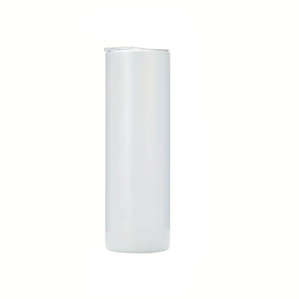 Skinny Stainless Steel Bottle With Plastic Lid 20oz