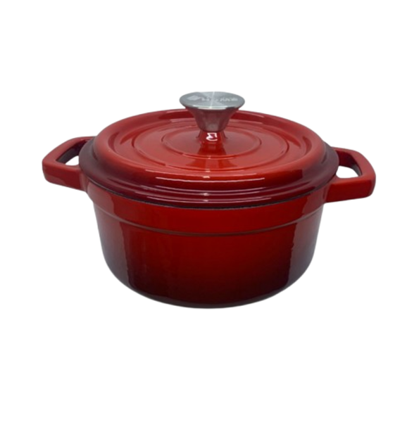 CDH-2008 Enamel Cast Cooking Pot with Lid