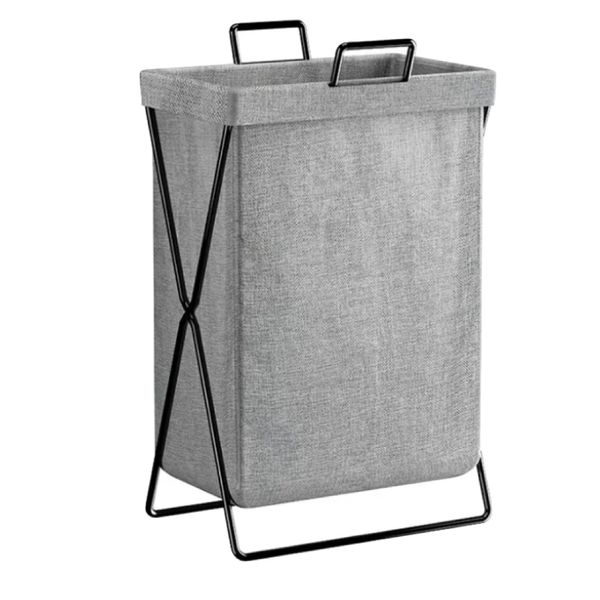 Decor Freestanding Waterproof Foldable Laundry Basket With Handles - 58cm