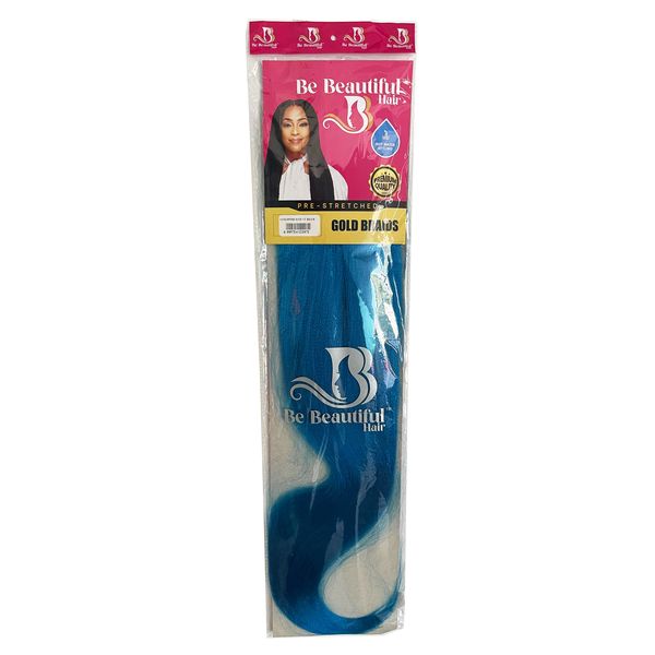 Gold Braids Pre-Stretched - #TBlue - 5 Units