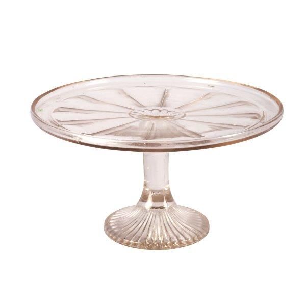 Glassware Cake Plate