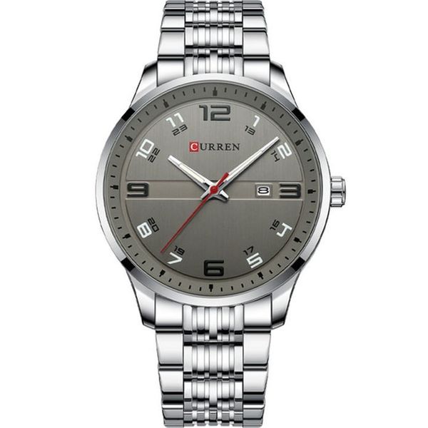 Curren Men Formal Stainless Steel Strap Watch image