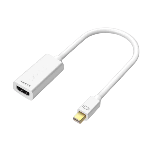 Gold-Plated Display Port To HDMI Adapter
