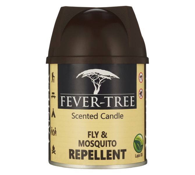 Fly and Mosquito Repellent Vanilla Candle Yellow