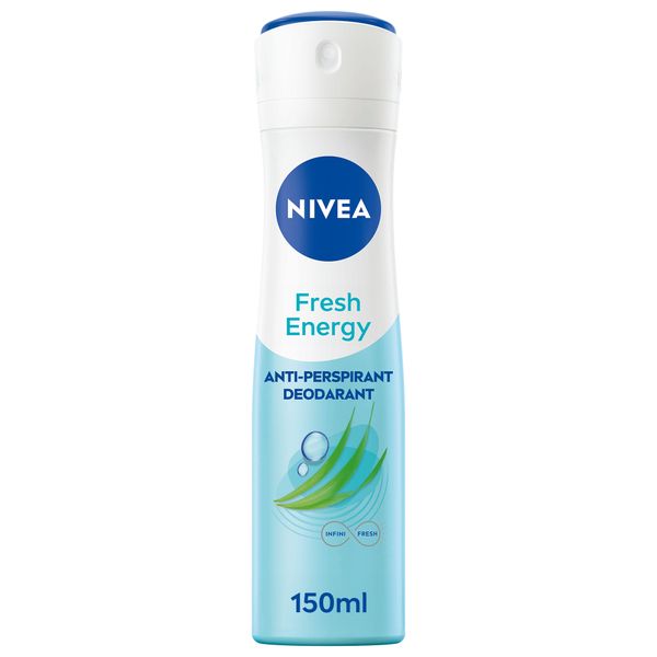 NIVEA Fresh Energy Anti-perspirant Deodorant Spray, 150ml