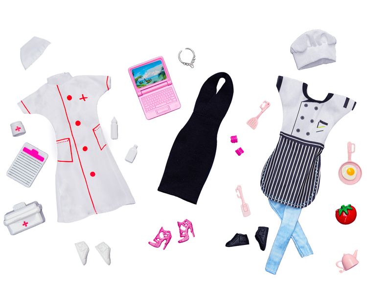 Fashion Doll Clothing Set: Professional