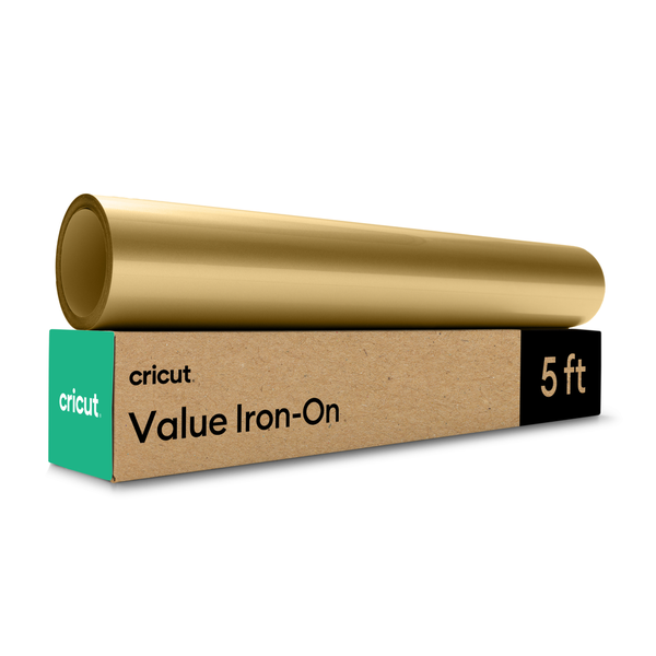 Cricut Value Iron-On 30.5 cm x 1.5 m Gold