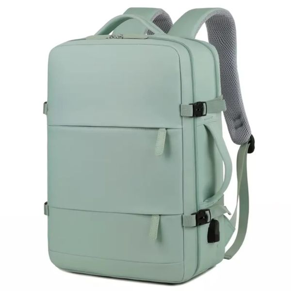 Multifunctional Travel Backpack Bag - Mint Green