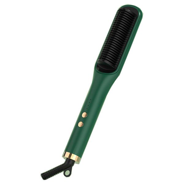 Professional Hair Straightener straight and curling hair dual mode-Darkgreen