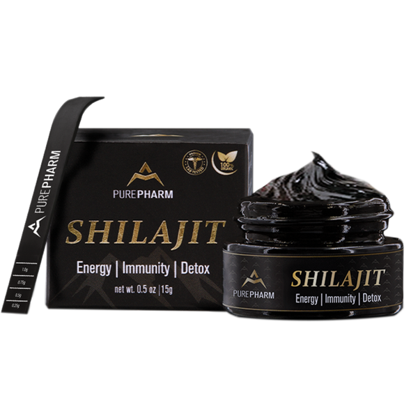 Pure Himalayan Shilajit Resin (37-Day Supply)
