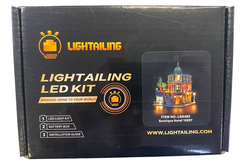 Lightailing Light Set For Lego 10297 Boutique Hotel