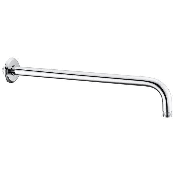 40cm Long Metal Shower Arm - Sleek Silver Finish, Durable &amp; Rust-Resistant