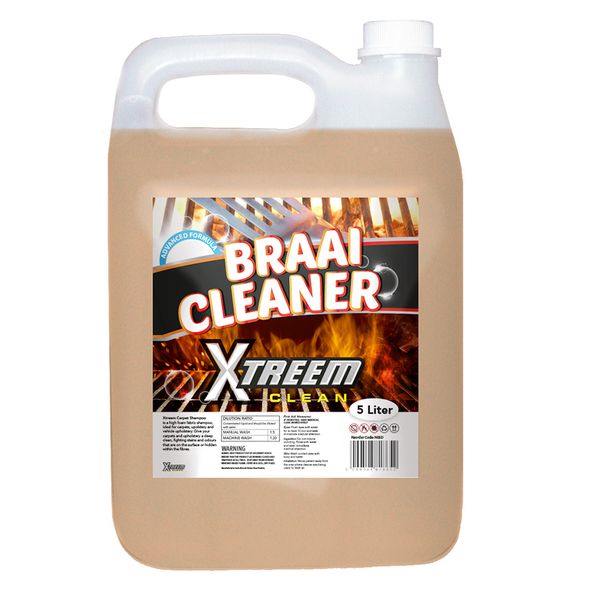 Xtreem Clean Braai Cleaner 5 Litre - Advanced Formula