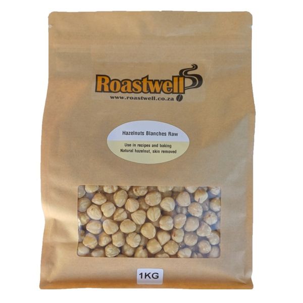 Roastwell Hazelnuts Blanched Raw 1kg