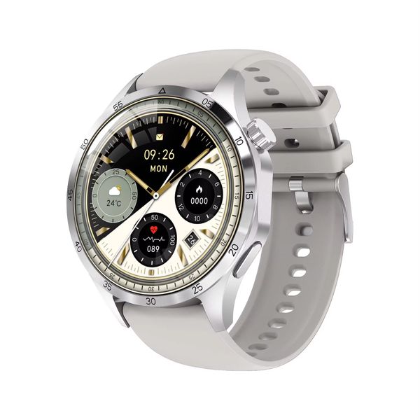 Multifunctional IP68 Waterproof Smart Watch With HD Bluetooth Calls -White