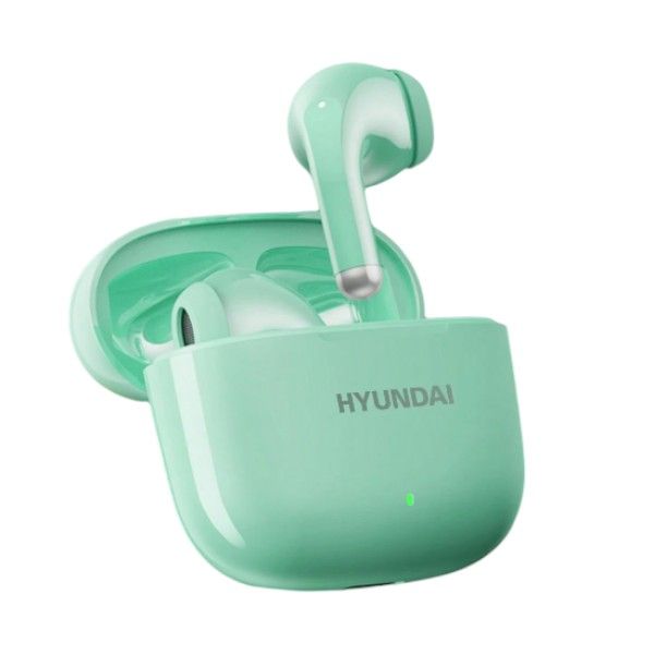 HYUNDAI - LP40 Pro - Noise Cancelling Water Resistant Headphones - Green