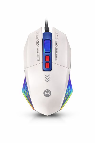 MIKUSO Cyber Edge XM-802 RGB Gaming Mouse - 7 Button Wired USB - 12000 DPI