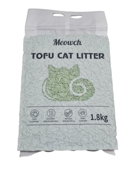 Meowch Tofu Cat Litter, Low Dust &amp; Non-Toxic