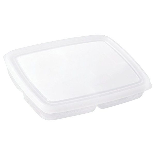 Multi-Compartment Food Storage Container With Transparent Design - Large