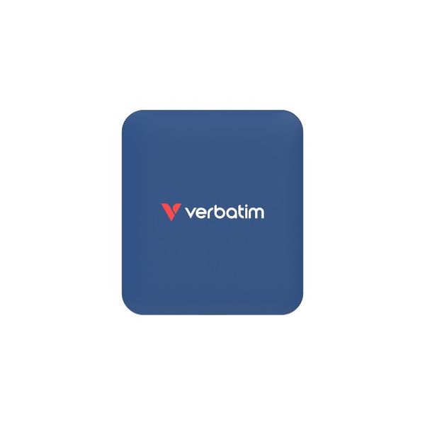Verbatim Snapback Portable SSD 2TB Blue Metallic - USB-C Magnetic Drive
