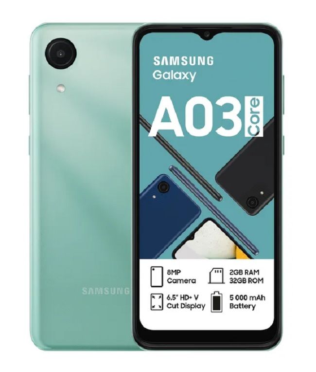 Samsung Galaxy A03 Core 32GB Dual Sim - Light Green