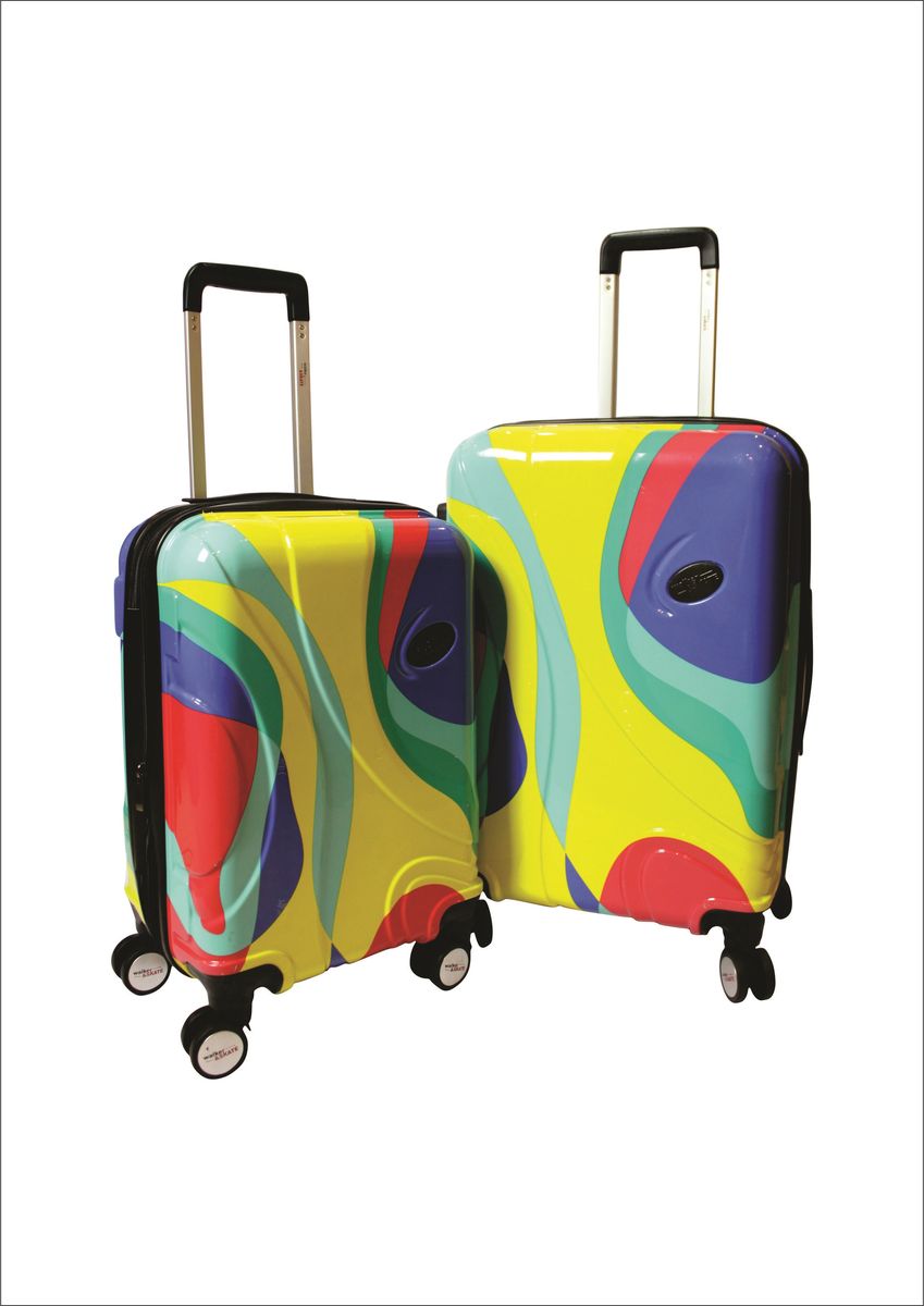 Walker & Skate - Colourful 2 Piece Luggage Set | Buy Online in South ...