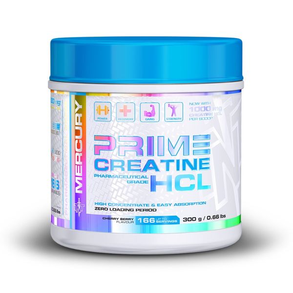 TNT Mercury Prime Creatine HCL - Cherry Berry - 300g