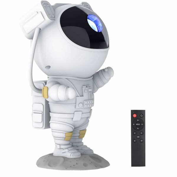 Star Projector Galaxy Night Light,Astronaut Space Projector, Starry LED