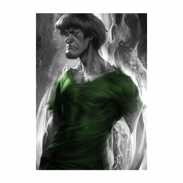 Shaggy Hulk - A1 Poster