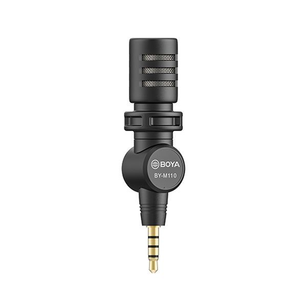 Boya BY-M110 Mini Condenser Mic with 3.5mm TRRS Connection