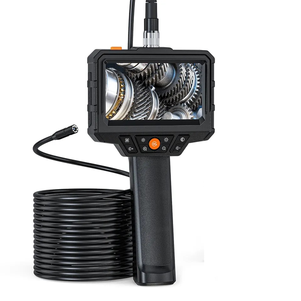 Endoscope Camera, Handheld Borescope 4.3InchHD 1080P w/8 Adjust LED Lights